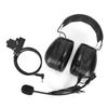 U94 PTT Headset Hearing Protection Noise Cancelling Headset with Adapter for Military Flying