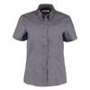Kustom Kit Womens/Ladies Corporate Oxford Tailored Short-Sleeved Shirt