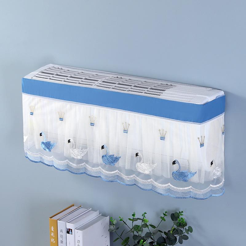 1шт настенная марлевая занавеска для кондиционера чехол для защиты от пыли чехол для кондиционера пылезащитный чехол