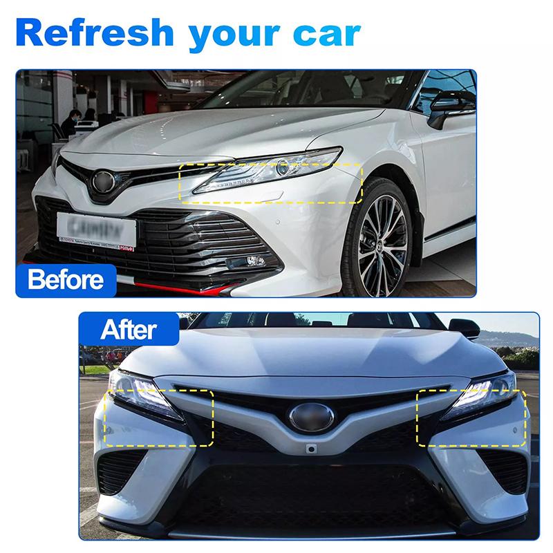 1 пара решетка радиатора переднего бампера нижняя отделка фары крышка для Toyota Camry Se Xse 2018 2019 2020 2021 2022 5271306100 5271206100