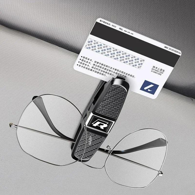 2026 New For VOLKSWAGEN VW Car Sun Visor Sunglasses Clip Car Glasses Holder Glasses Holder for Volkswagen VW Jetta R-line GTI R