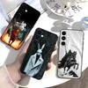 Антивоенный чехол для телефона «Четыре всадника Апокалипсиса» для Samsung Galaxy A73,21,22,32,71,53,52,51,80,5G Мягкий черный чехол