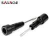 Z650 Frame Slider Crash Protector For KAWASAKI NINJA 650 Z 650 RS 2017-2025 Motorcycle Rear Front Wheel Axle Slider Protection