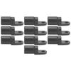 10Pcs pack Kayak Canoe Bungee Shock Cord Hook Bungee Terminal End Tabbed Hooks for Kayaks