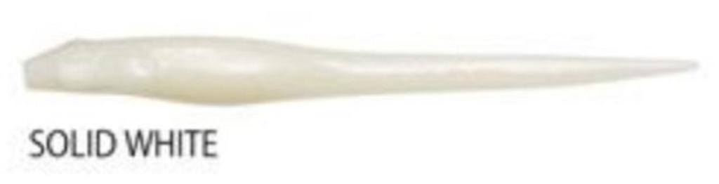 Megabass Мягкая приманка Hazedong 5 дюймов однотонная белая (0817)