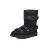 UGG Other Non-Slip Warm Simple Fashion Mid-Calf Snow Boots Women Boots Black 1133470-BLK