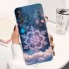 Арт Рождественские Снежинки Для Samsung A51,30,71,S9,Ultra,Lite,S23,22,21,Plus,10,20,FE, Прозрачный, Силиконовый Чехол