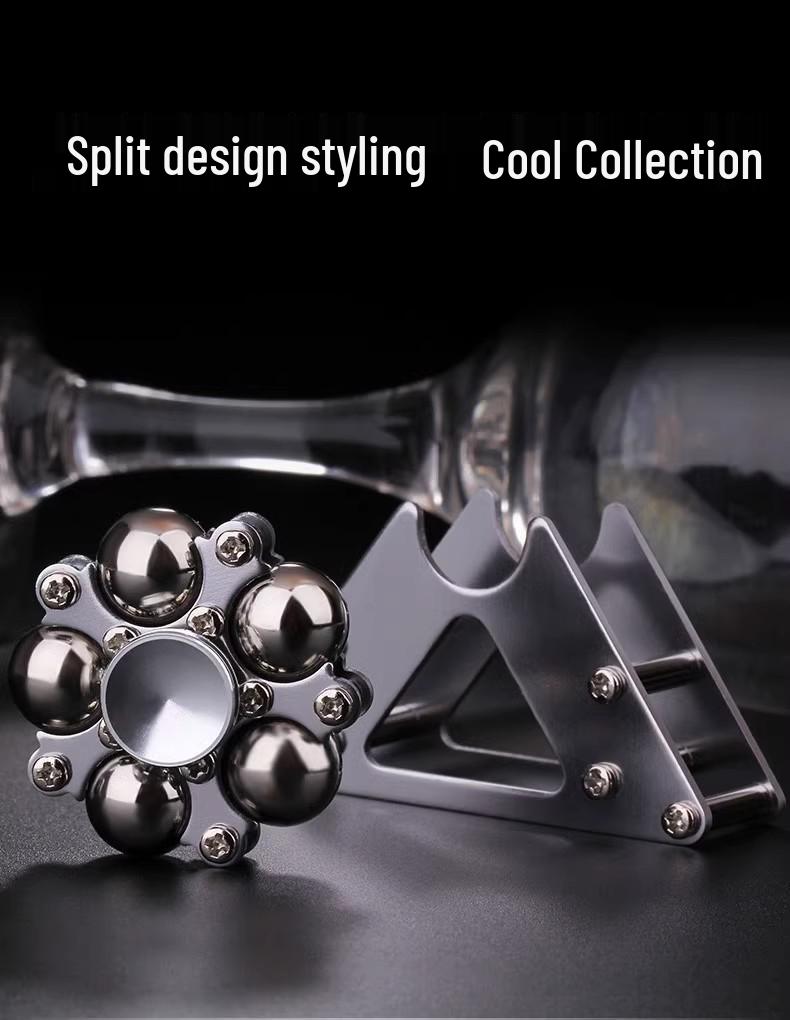 Ferris Wheel Fidget Spinner: Rotating Metal Decompression Toy & Desktop Ornament