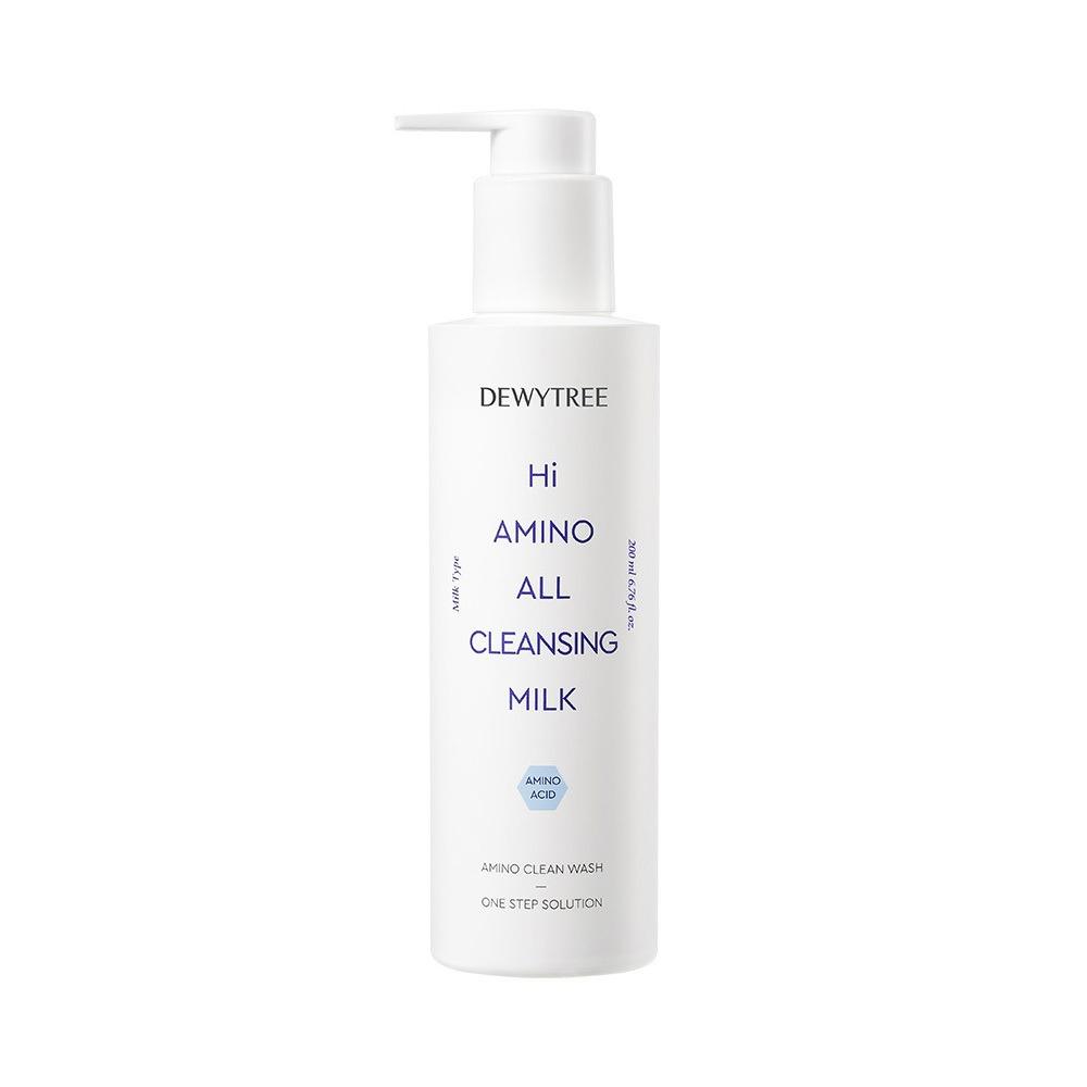 Dewytree Hi Amino All Cleansing Milk 200ml Hydrating Gentle Makeup Remover