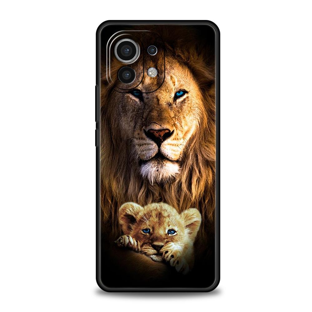 Чехол для телефона с изображением животного Льва для Xiaomi Mi X3 X4 NFC F3 M3 M4 GT Note 9T 10T 10 11 Ultra 11T 11X 12 Pro Lite 5G Силиконовый чехол Fundas