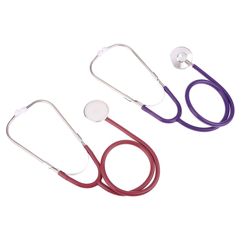 Portable Double Head Stethoscope Professional Cardiology Stethoscope Doctor Medical Equipment Student Vet Nurse Medical Device
