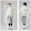 Hiking Protective Raincoat Fashionable Adult Men And Women Thick EVA Raincoat
