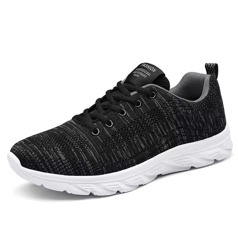 Athletic Men Running Jogging Shoes Daily Athletic Shoes Outside Lace Up Airy Mesh Light Tennis Outside Walking Size 39-46