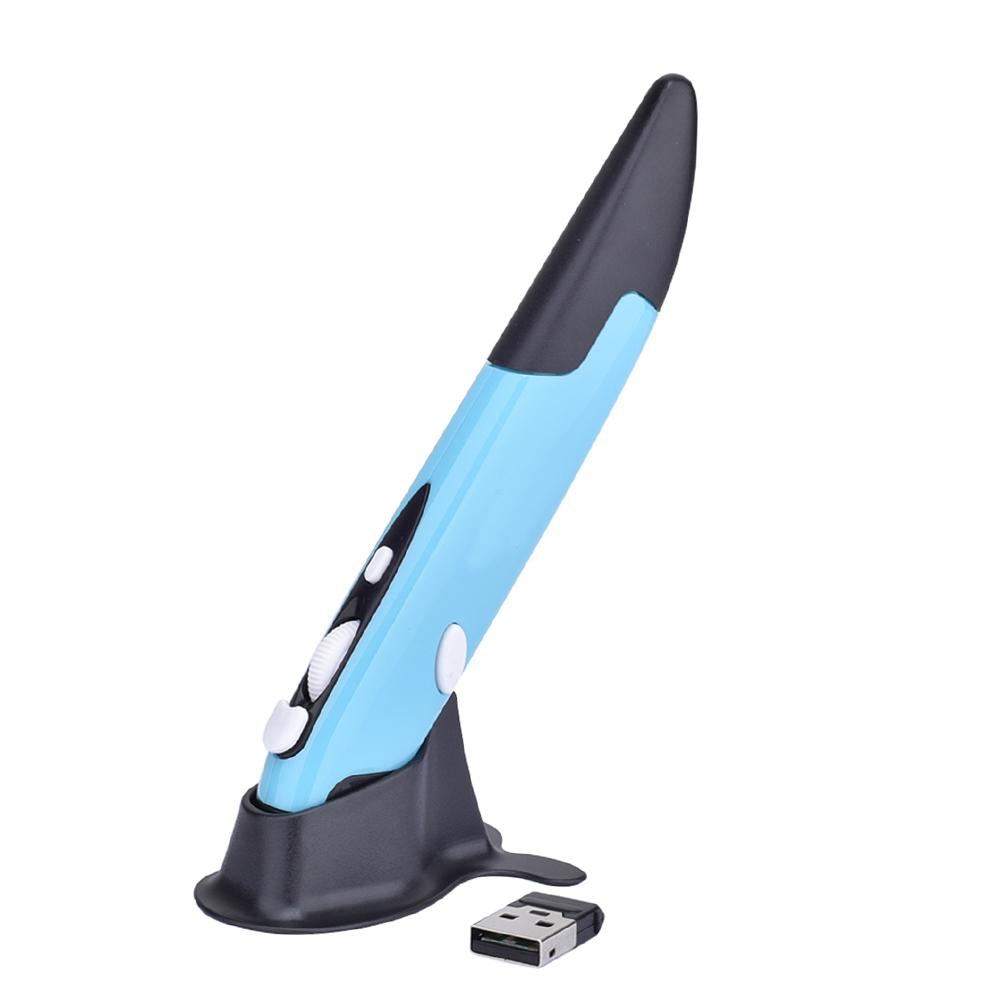 Беспроводная оптическая ручка 2,4 ГГц, регулируемая оптическая ручка-презентер с разрешением 500/1000 точек на дюйм для ПК Android