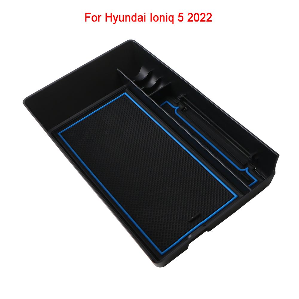 Центральный подлокотник автомобиля, держатель для хранения для Hyundai Ioniq 5 2022, органайзер для центральной консоли, уборка