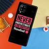 Стильный чехол для игры в гандбол для Samsung A12 A32 A52 A72 A70 A50 A40 A30 A10 A11 A31 A41 A51 A71 A20e A21S