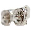 CHANEL 96P Silver Turn Lock CC Logos Earrings Earring SilverUsed