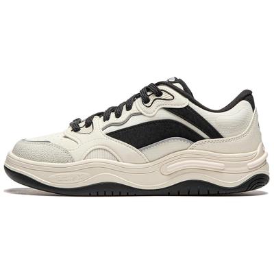 Li Ning Future Flow Удобные классические универсальные ретро-кроссовки с амортизацией, прочные нескользящие низкие кроссовки для скейтбординга, женские кроссовки AGCU048-3