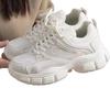 Korean Style Women's Retro Platform Dad Sneakers - Thick Sole, Casual Running Shoes