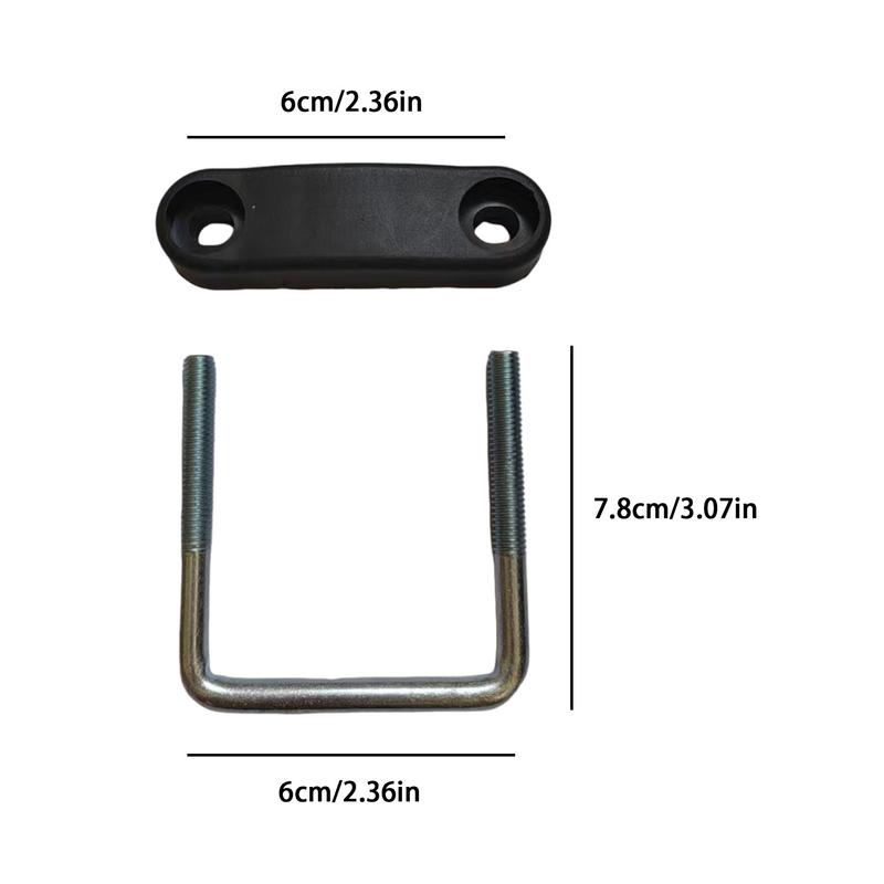 Зажимы для багажника Зажимы для багажника на крыше Зажимы для болтов-скобов Аксессуары для багажника Инструменты Монтажные гайки Металлические зажимы для U-образных кронштейнов