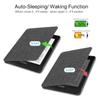 New Auto Wake/Sleep Fabric Texture PU Leather Magnetic Cover Smart Case Protective Shell