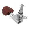 6pcs/lot 3L 3R Sealed Gear Big Oval Button Acoustic Guitar Tuner Pegs