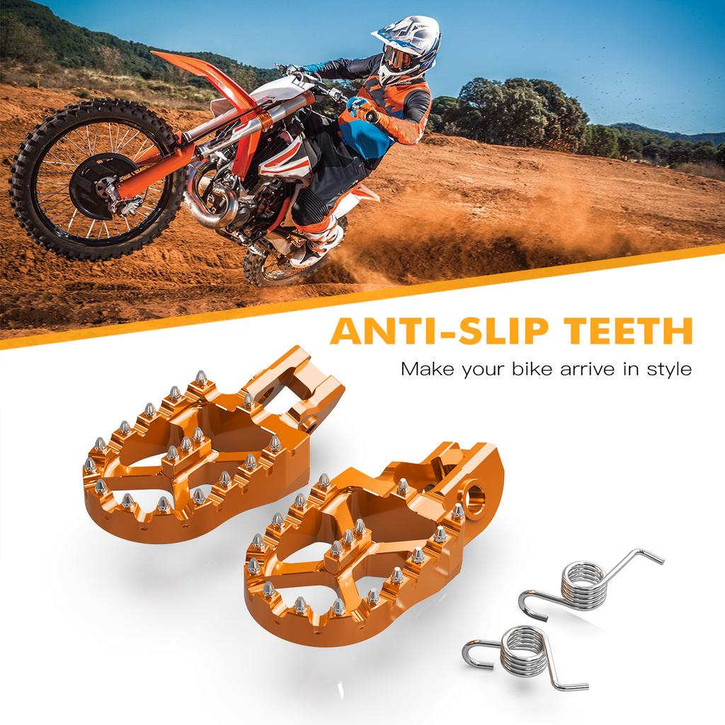 For KTM EXC 300 EXC 450 EXCF 350 XCW 2017-2023 SX 125 SXF 250 SXF 450 XC XCF 2017-2022 57mm Foot Pegs Footrest For GasGas EC 300