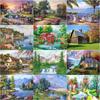 5D Diamond Painting Nature Landscape DIY Diamond Mosaic Kids Cross Stitch Crafts Kit Embroidery Full Drill Gifts Home
