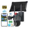 LS VISION 8MP 3 Screen Wireless Solar Powered IP PTZ Camera V380 Pro Outdoor 4K WiFi Security Surveillance 4G Sim Card CCTV Camera
