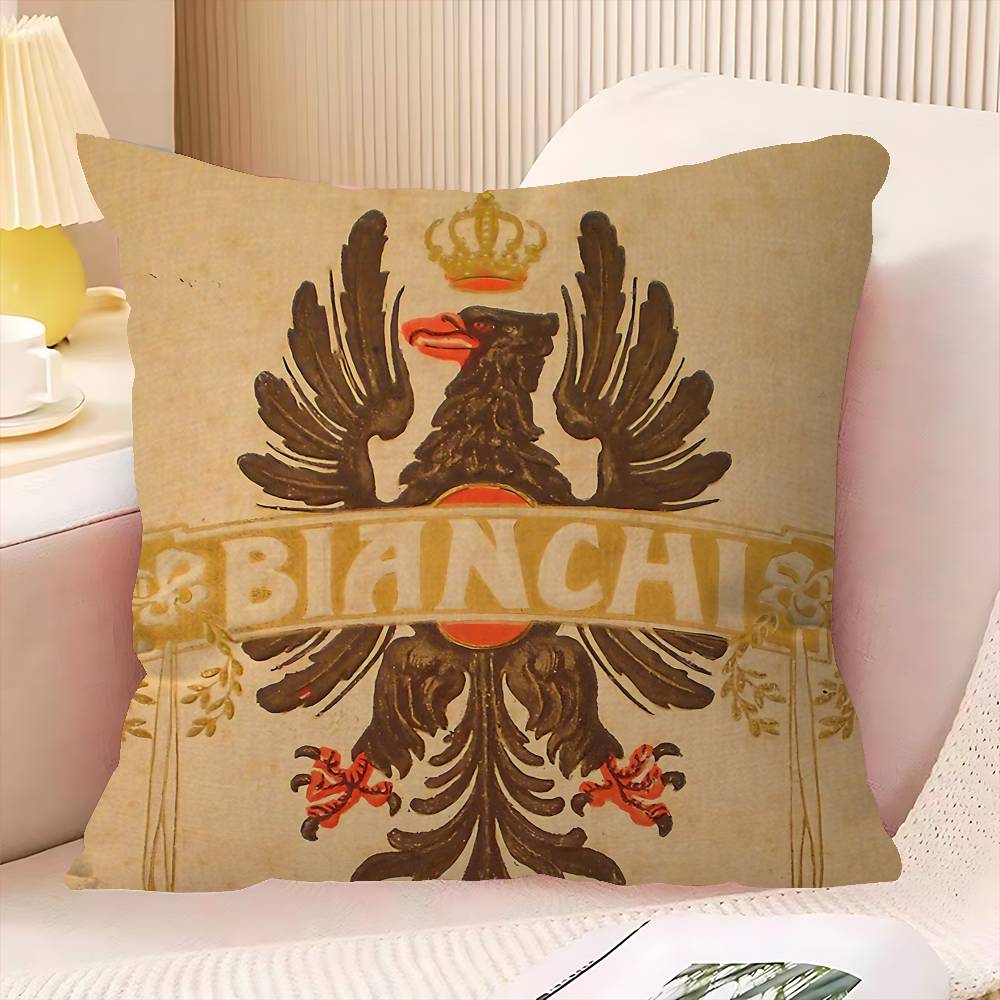 BBianchis logo cm Cushion Cover Pillow Cover Decor Pillowcase Home Pillowcase for Couch Pillow