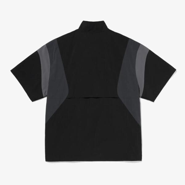 Fila Унисекс Базовый Анорак с Коротким Рукавом Тканый Черный Fs2jkg2106xblk