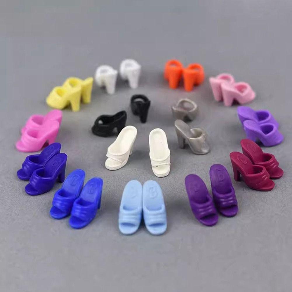 30cm 1/6 Doll Shoes Original Doll Slippers High Quality Doll Casual Shoes Doll Accessories