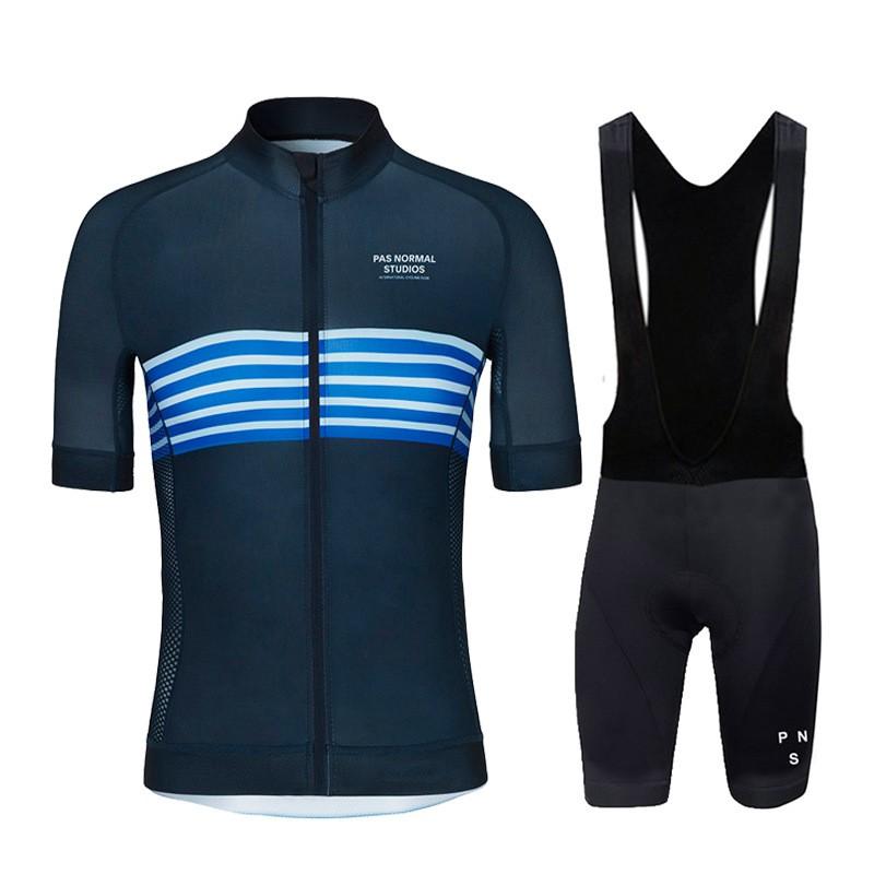 Cycling Bib Shorts Set With Short Sleeve Jersey Men Women Breathable Moisture Wicking Bike Wear