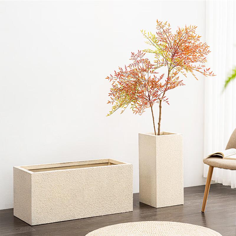 Hualongdun True Stone Finish Magnesium Oxide Planter