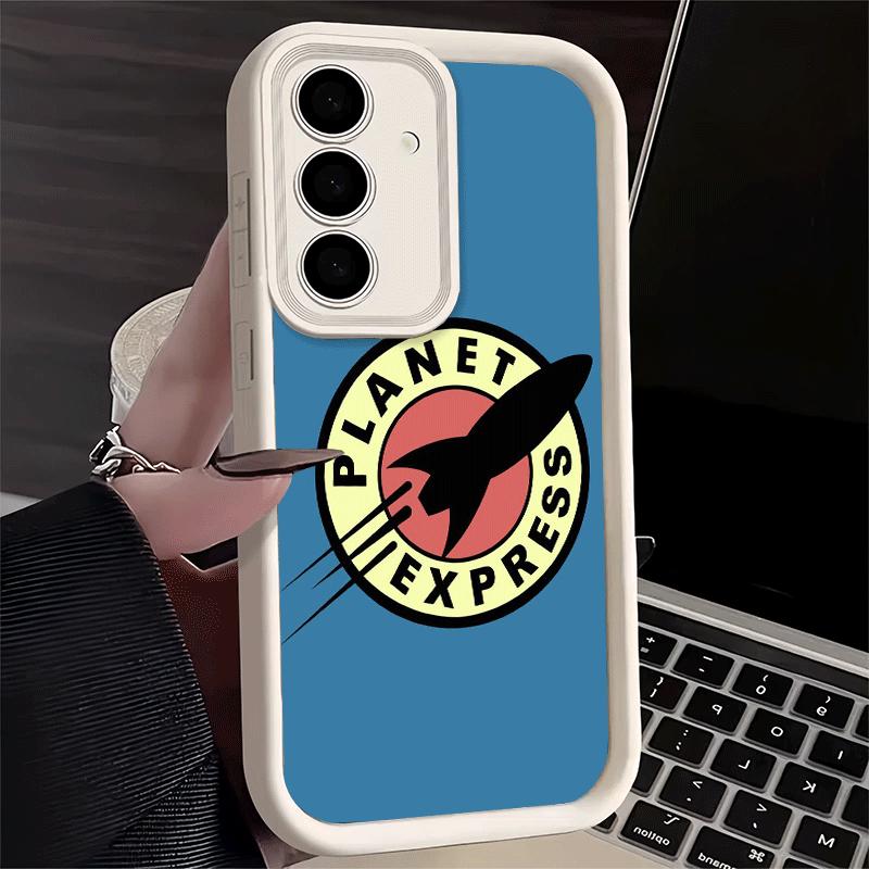Чехол для телефона Samsung Galaxy S26 S25 Ultra S24 FE Futurama Planet Express Shell S23 Plus S22 + S21 S20 5G Мягкий силикон Funda