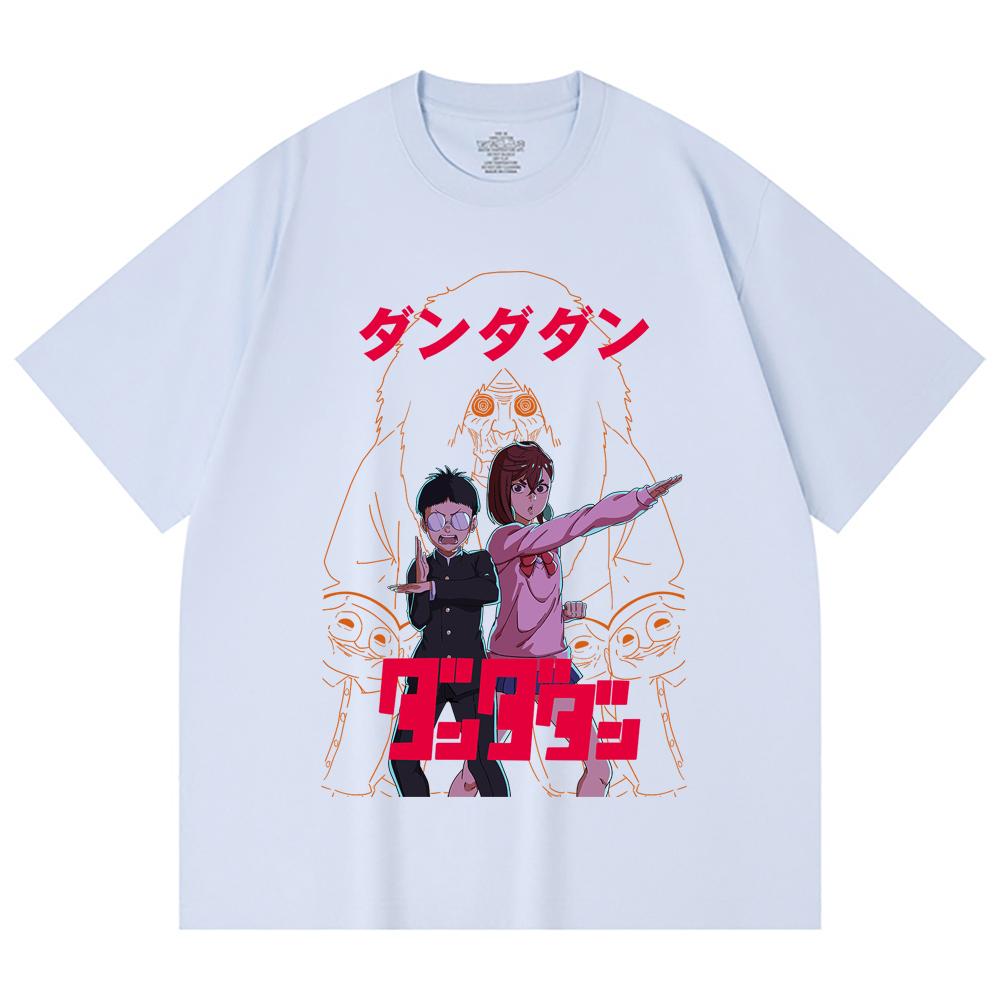 230 Gsm 100% Cotton Dandadan V13 Turbo Granny Print Unisex Heavy Cotton T Shirt