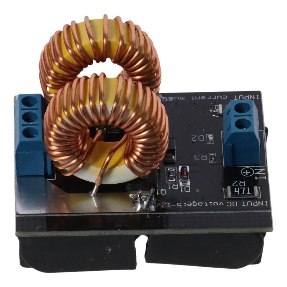 Black Induction Heater Plastic Heat Induction Tool Portable ZVS Low Voltage Heating Module Worker