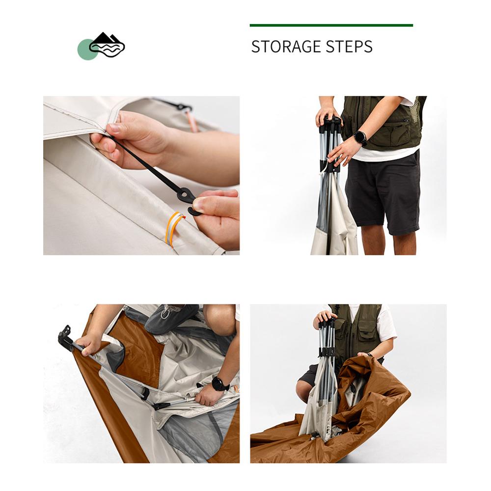 Автоматическая быстро открывающаяся палатка для кемпинга, пикника, водонепроницаемая, солнцезащитная, семейная, мгновенная