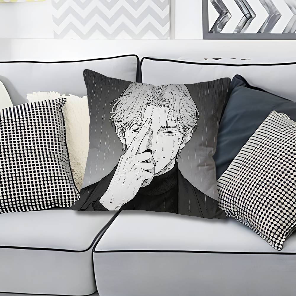 JJohan LLiebert Monster Anime Celebrity Merchandise AllMatch Printed Pillow Case Sofa Car Office Room Decoration Protector