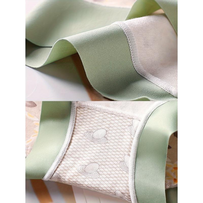 1pc Satin Women'S Underwear, Comfortable and Breathable Without Restriction Women'S Intimate Underwear and Underwear, Seamless Underwear for Women