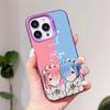ReZero Rem Ram Purple Translucent Mobile Phone Case for iPhone 17 16 15 14 13 12 11 X XR XS Air Pro Max Plus Colorful Cover