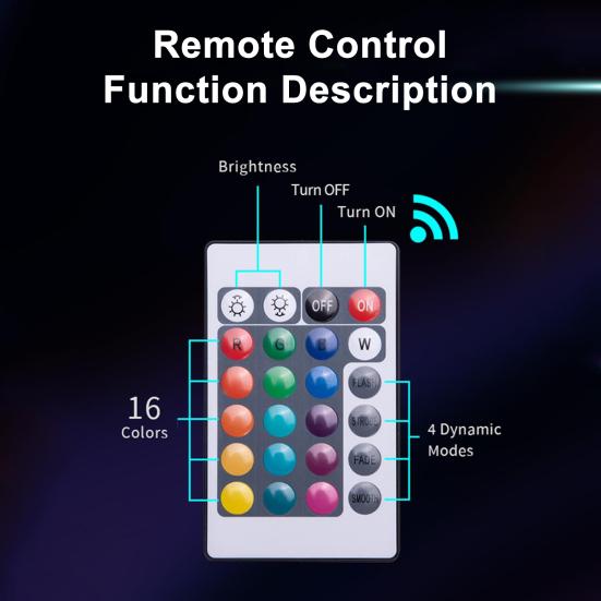 Futuristic Night Light 3D Printed Cyberpunk LED Desk Lamp with Remote Control Contemporary Decorative Bedside Lamp Gift for Cyberpunk Enthusiasts
