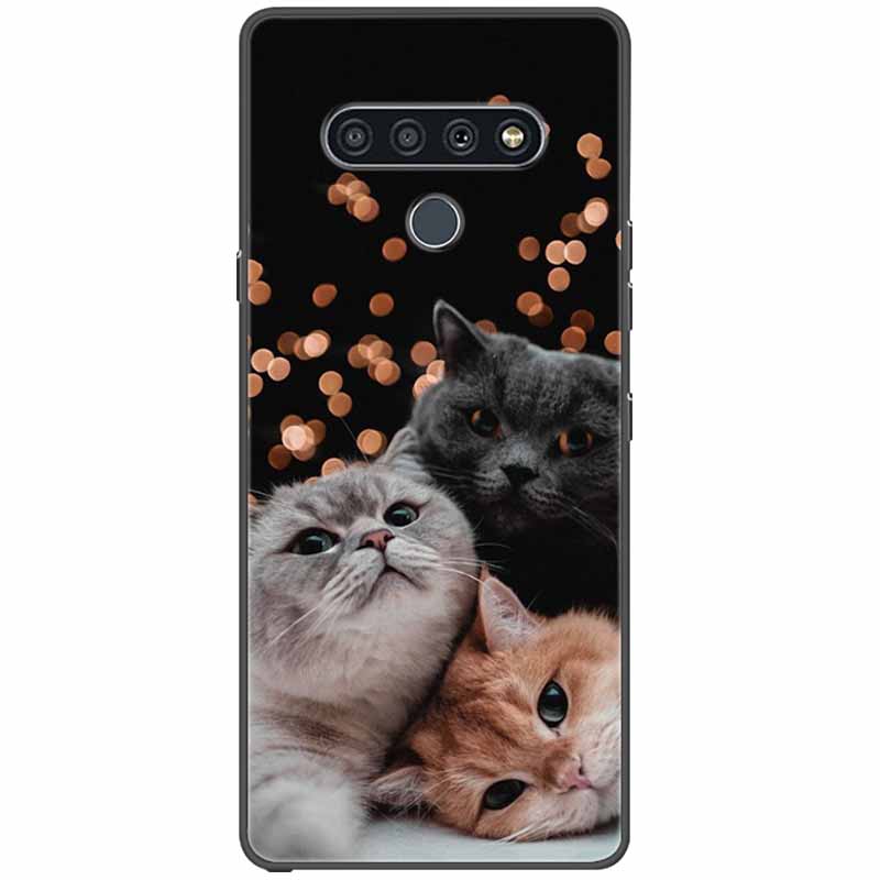 Для LG K51 K61 Stylo6 Чехол Силиконовый Мягкий Цветной ТПУ Чехлы для Телефона для LG Stylo 6 Задняя Крышка Бампер Funda для LGK51 K 61 Coque