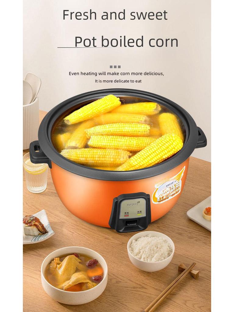 Рисоварка коммерческого назначения с большой вместимостью: Доступны размеры от 6 л до 45 л.