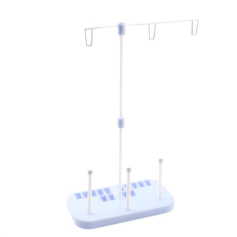 Thread 3 Spool Holder Stand Rack Sew Quilting For Home Sewing Machine Sewing Thread Organizer Spool Stand Holder