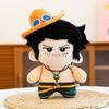 Плюшевая игрушка One Piece Луффи Эйс Зоро Санджи Коллекционный подарок для фанатов