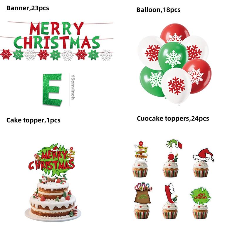 Christmas Balloon Garland Arch Kit Red Green Confetti Balloons Christmas Party Decor Xmas Decorative Background New Year 2026