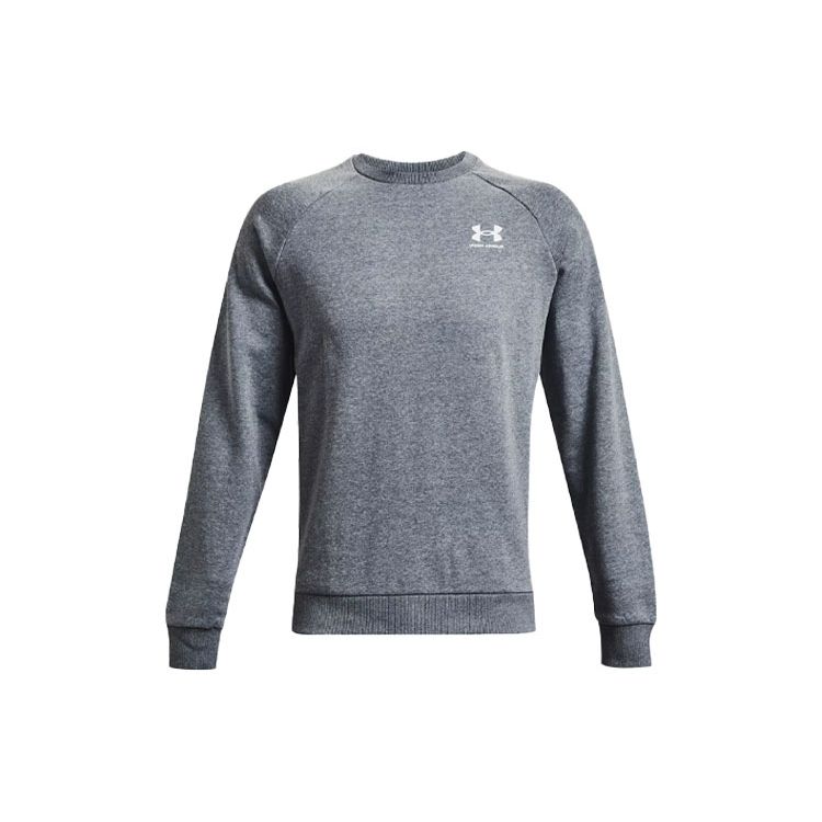 Under Armour Rival Fleece Crew Training Sweatshirt Men Sweatshirts Gray 1359029-012