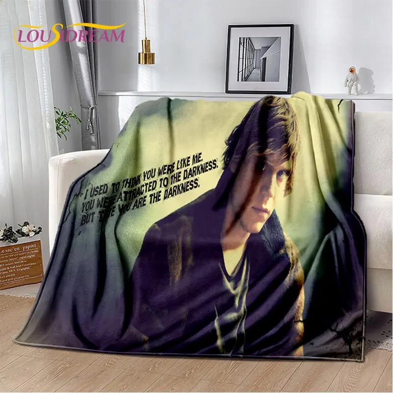 Cute Evan Peters Movie TV Actor Soft Plush Blanket,Flannel Blanket Throw Blanket for Living Room Bedroom Bed Sofa Picnic Cover