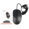 Wired Gaming Mouse 10 Buttons RGB Light Computer Gamer Mouse 6 Adjustable DPI Corded Mouse Black